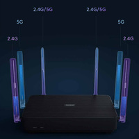 Xiaomi Redmi Ax6s Wifi 6 Router 3200 mb/s 2,4/5 GHz dwuczęstotliwościowy MIMO-OFDMA wysoki zysk Mesh Route MT7622B dwurdzeniowy procesor 1.35GHz 2